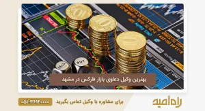 بهترین وکیل دعاوی بازار فارکس در مشهد